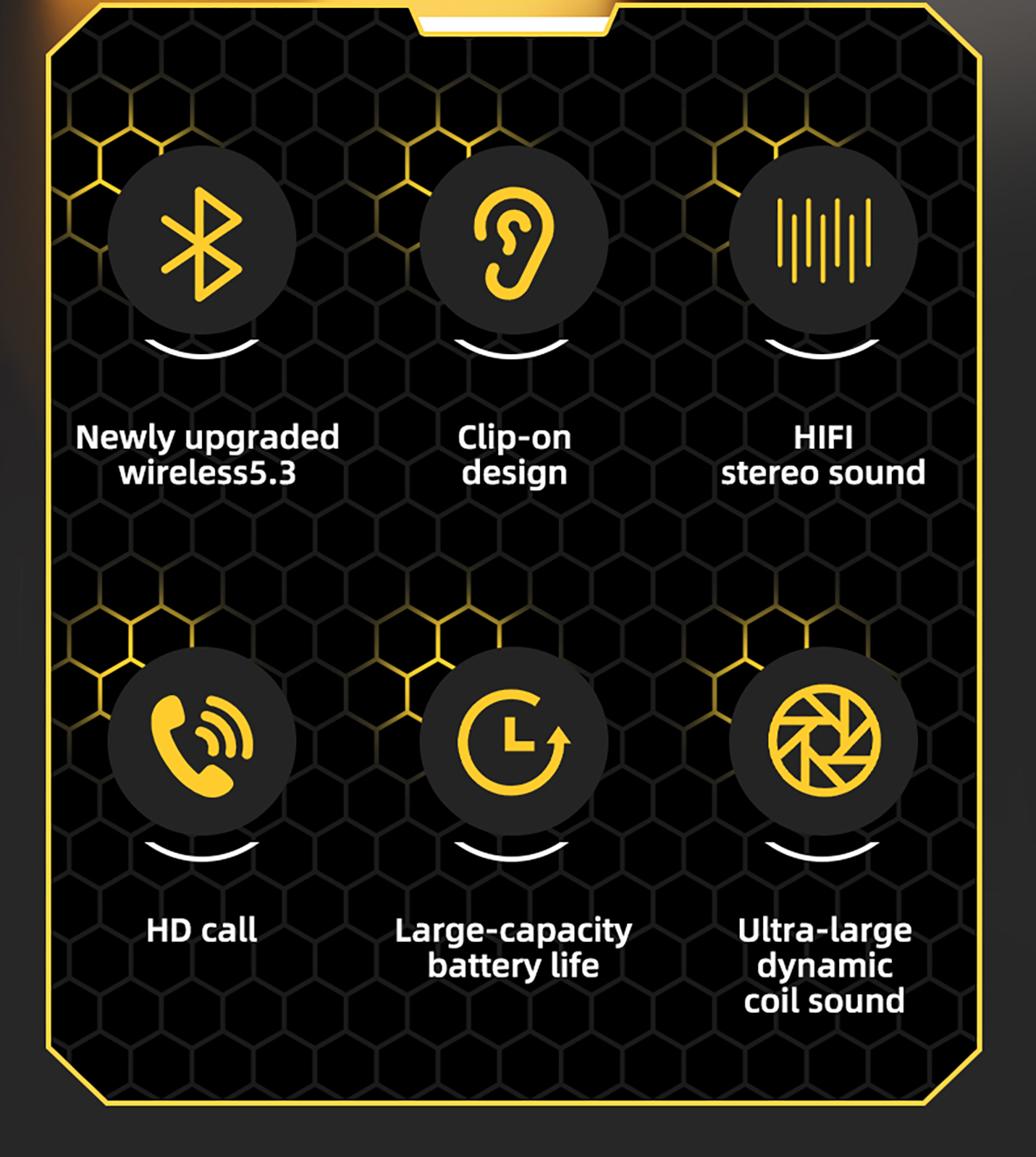 grey TWS Bluetooth earphones