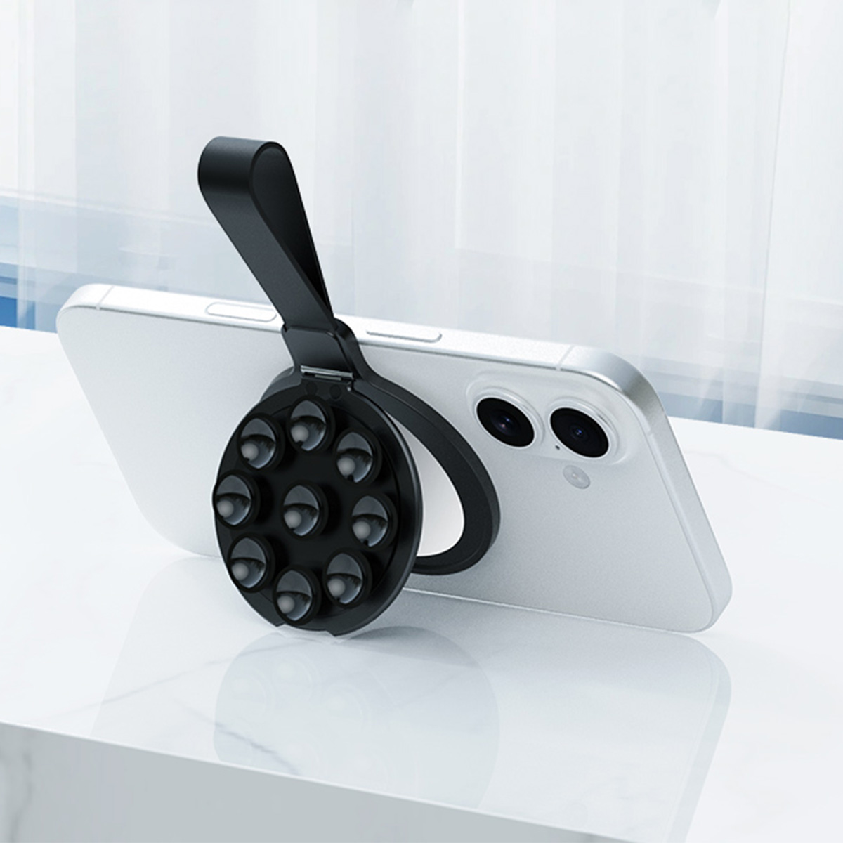silicone MagSafe grip holder for content creation