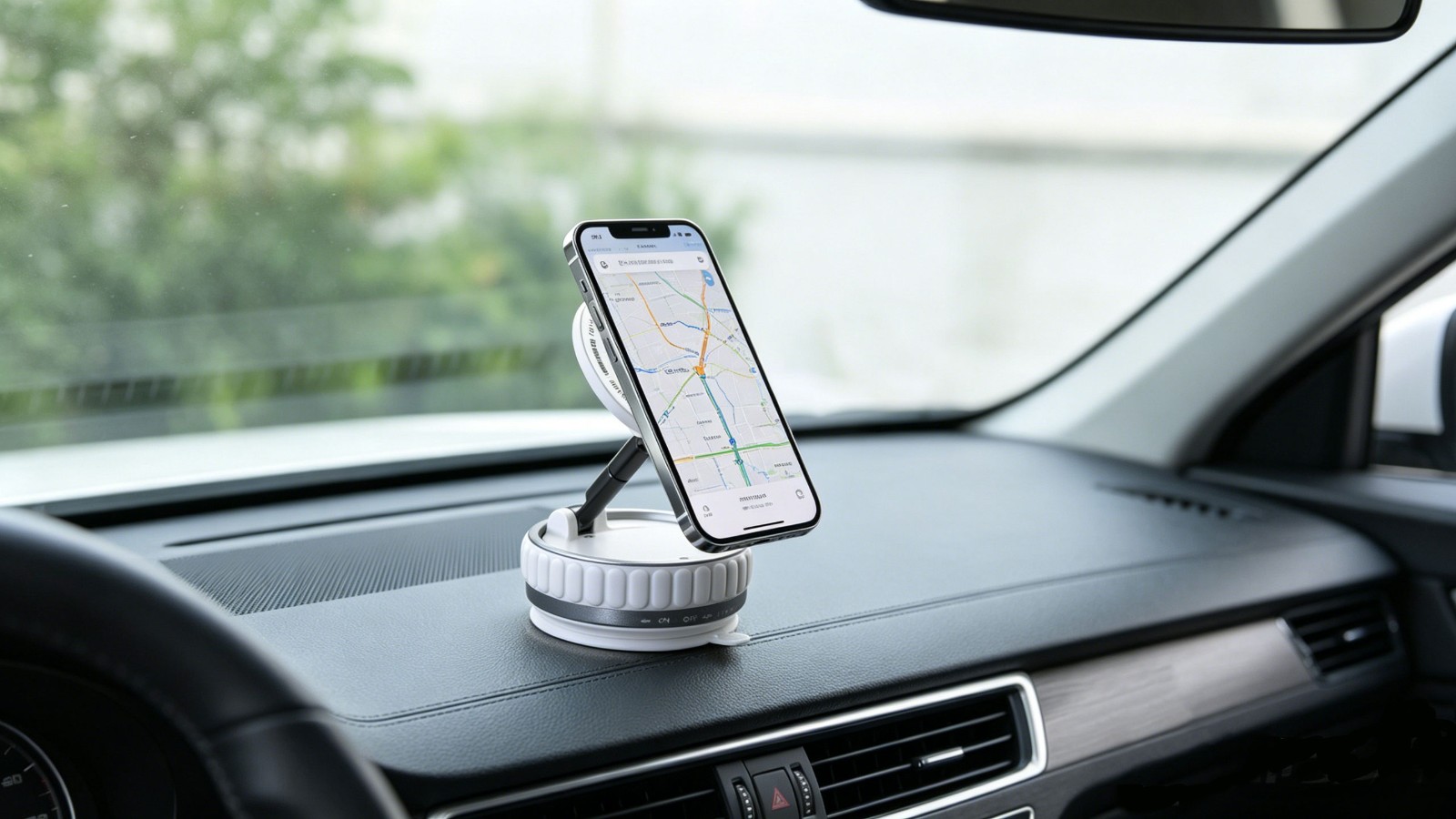 adjustable angle suction cup phone bracket for navigation